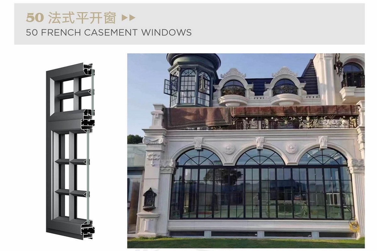 ​​Energy Efficient French Window and Door Windows - Interior/Outside Versatile Style