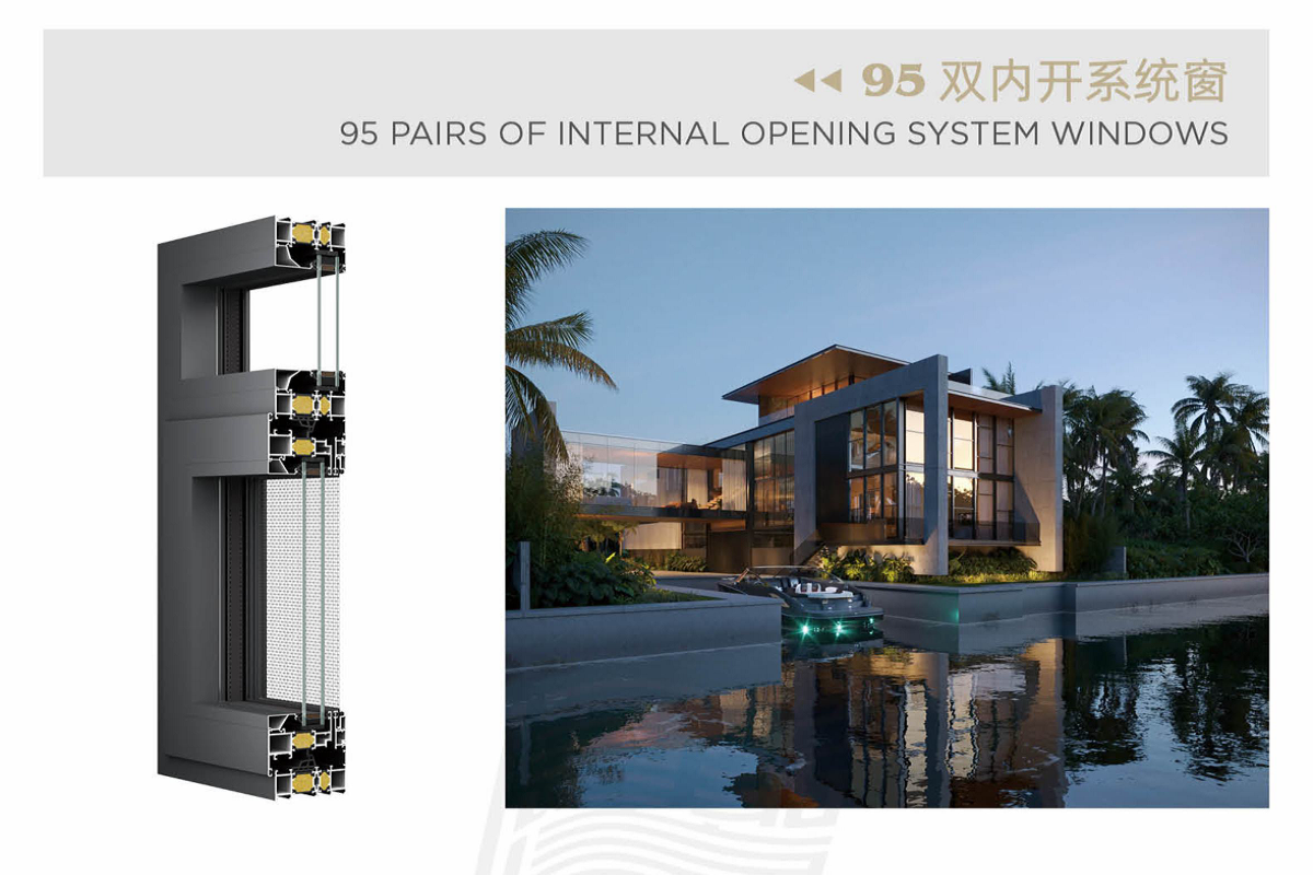 Awning Window|Tilt and Turn Window|Casement Window|95 pairs 