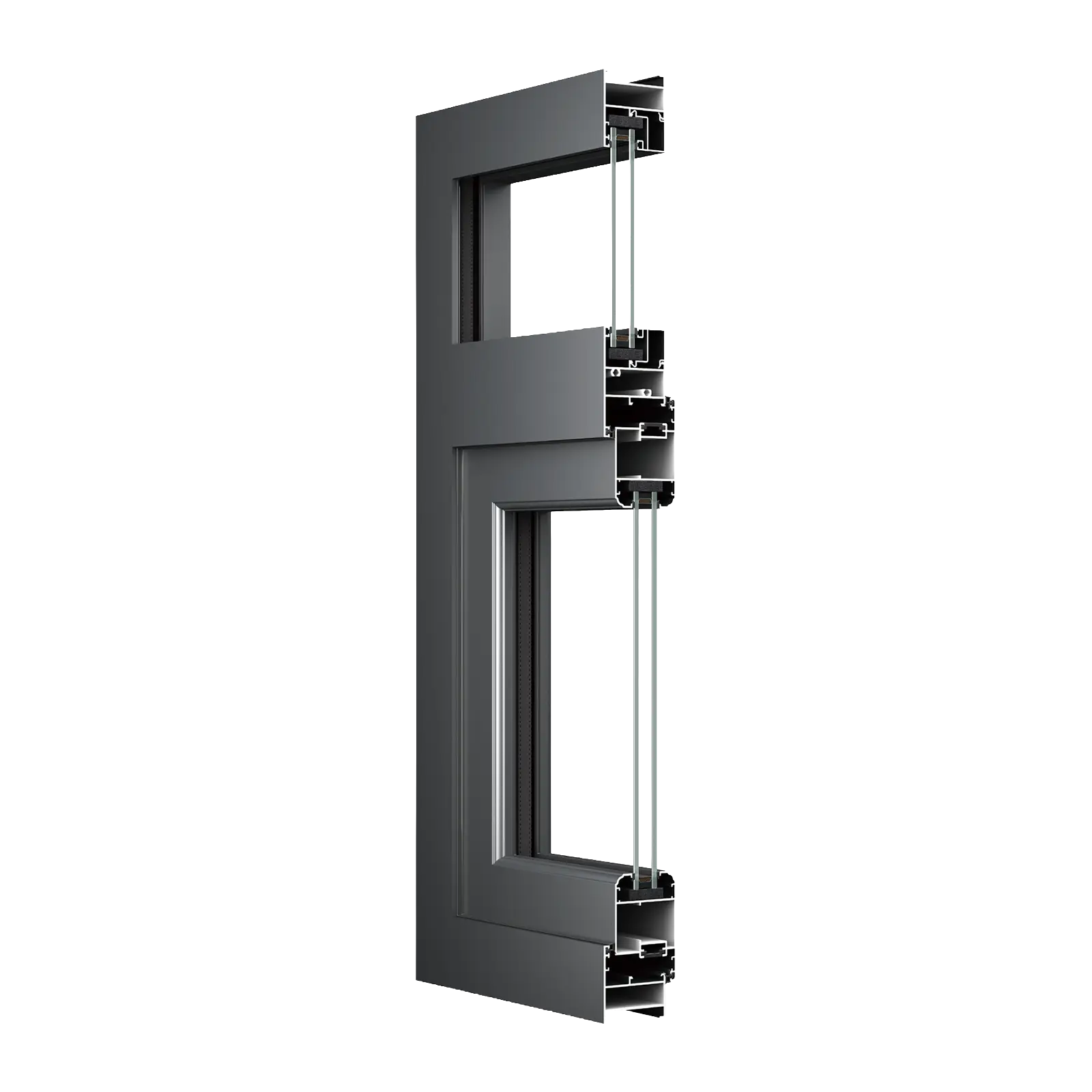 BIOZE 50 Casement Window Profile Cross Section Detail