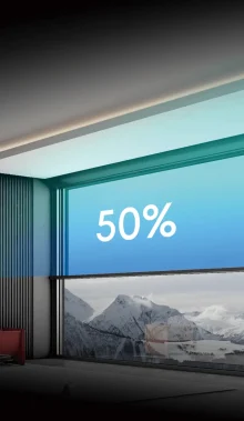 158 Electric Lifting Window 50 Percent Opening Area and Wide View